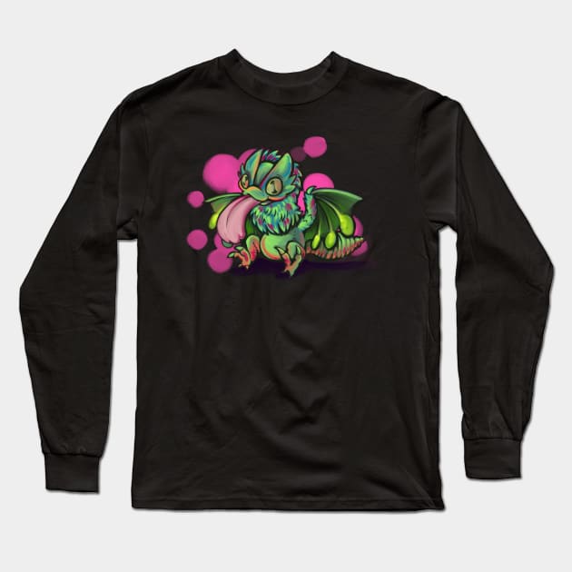 Pukei-Pukei Long Sleeve T-Shirt by inkscrutable